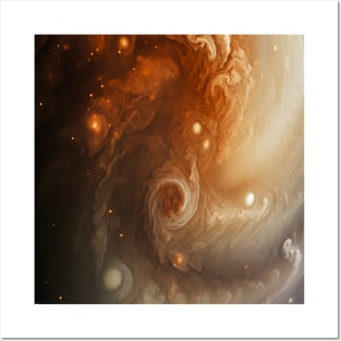 Swirling Jupiter Posters and Art